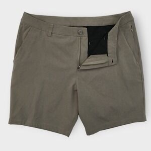 Lululemon WovenAir Mens Golf Shorts Gray Casual Lightweight Size‎ 36